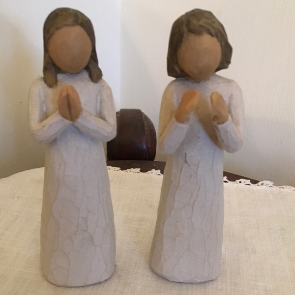 WILLOW TREE Sisters By Heart 2 Figures Susan Lordi - Picture 2 of 4